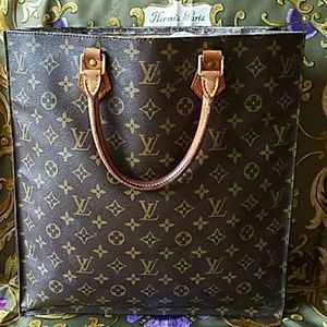 Authentic Louis Vuitton Monogram Large Tote Bag